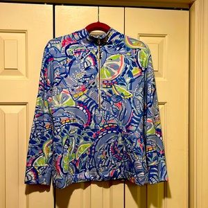 Lily quarter zip pullover.